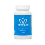 Restilen natural stress support supplement bottle