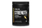 Nutrigo Lab Strength pre-workout supplement bottle