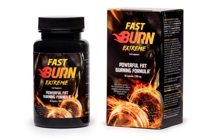 Fast Burn Extreme fat burner supplement bottle